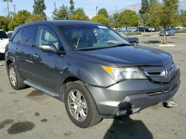 2HNYD28407H501075 - 2007 ACURA MDX TECHNO GRAY photo 1