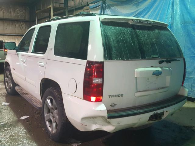 1GNFK13057J129790 - 2007 CHEVROLET TAHOE K150 WHITE photo 3