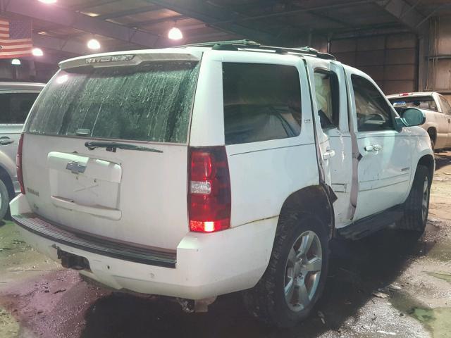 1GNFK13057J129790 - 2007 CHEVROLET TAHOE K150 WHITE photo 4