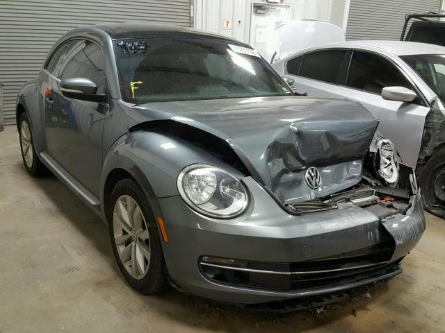 3VWJL7AT5DM673427 - 2013 VOLKSWAGEN BEETLE GRAY photo 1