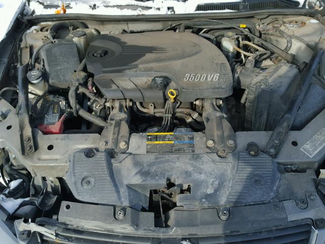 2G1WT58K089115034 - 2008 CHEVROLET IMPALA LT GRAY photo 7