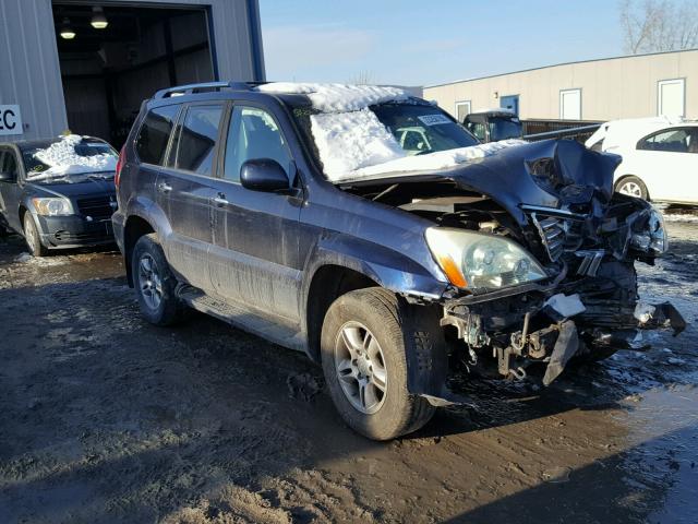 JTJBT20X190175652 - 2009 LEXUS GX 470 BLUE photo 1