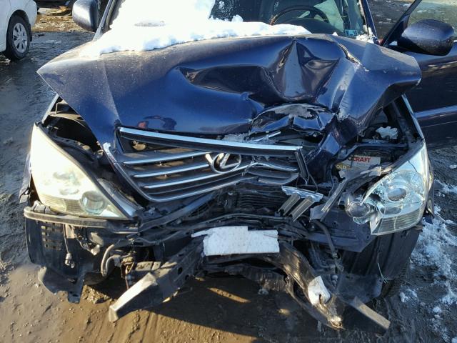 JTJBT20X190175652 - 2009 LEXUS GX 470 BLUE photo 7