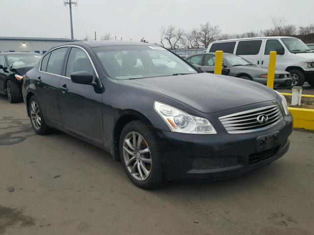 JNKCV61F59M357800 - 2009 INFINITI G37 BLACK photo 1