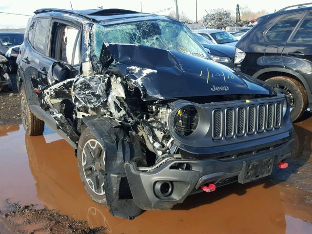 ZACCJBCT9FPB36593 - 2015 JEEP RENEGADE T BLACK photo 1