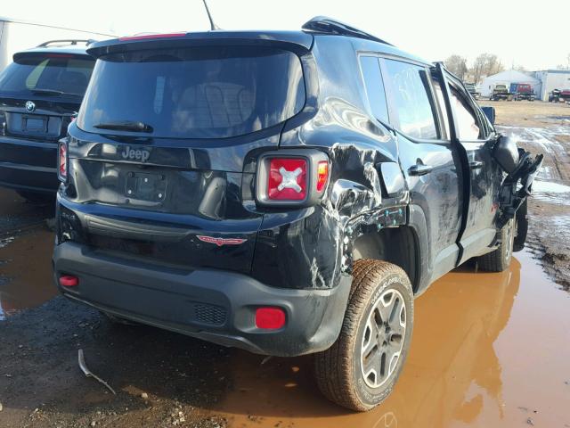 ZACCJBCT9FPB36593 - 2015 JEEP RENEGADE T BLACK photo 4