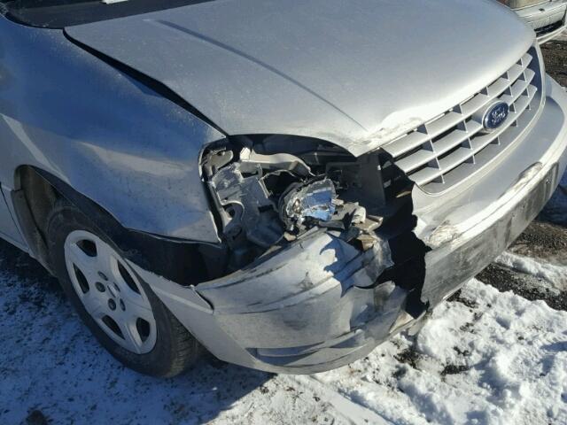 2FMZA50694BA77925 - 2004 FORD FREESTAR S SILVER photo 9