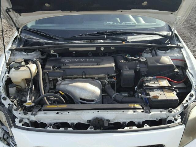 JTKDE167950044432 - 2005 TOYOTA SCION TC WHITE photo 7