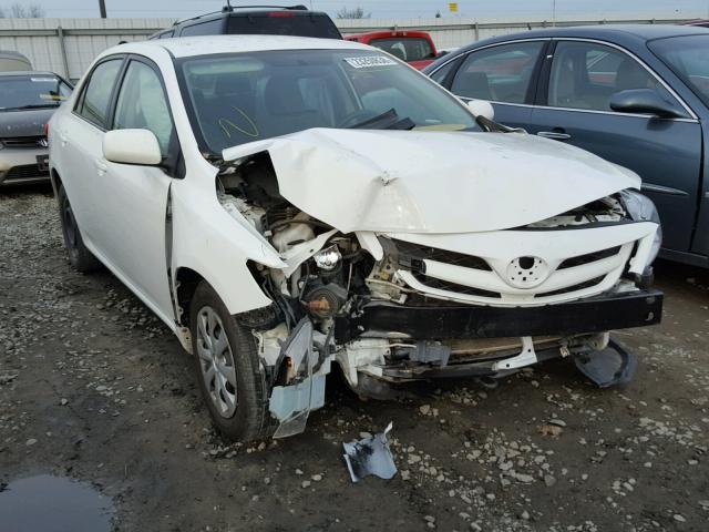 JTDBU4EE2B9168147 - 2011 TOYOTA COROLLA BA WHITE photo 1