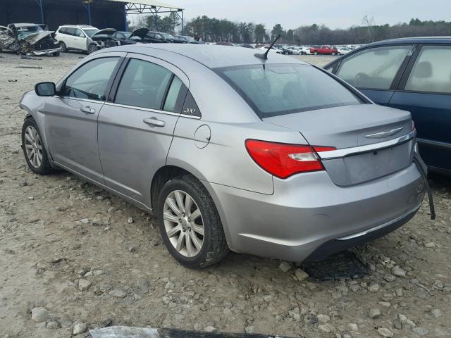 1C3CCBBB6DN513233 - 2013 CHRYSLER 200 TOURIN SILVER photo 3