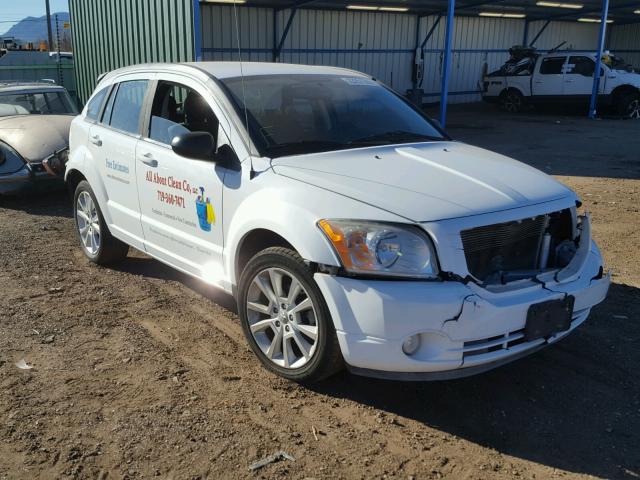 1B3CB5HA0BD214615 - 2011 DODGE CALIBER HE WHITE photo 1