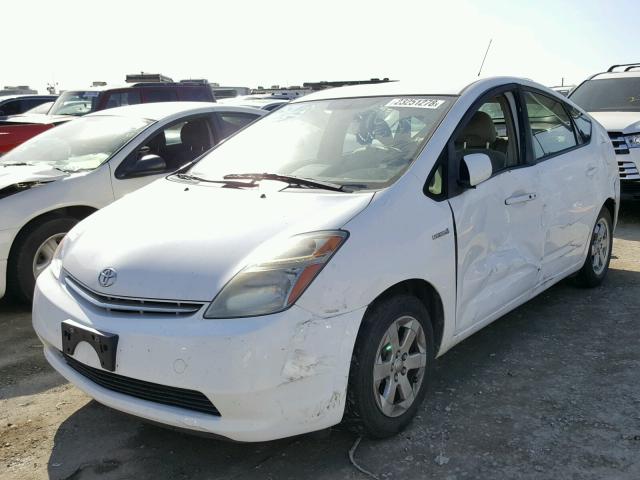 JTDKB20U787729357 - 2008 TOYOTA PRIUS WHITE photo 2