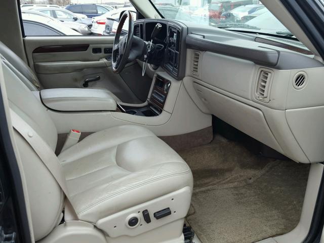 3GYEK63N53G300265 - 2003 CADILLAC ESCALADE E BLACK photo 5