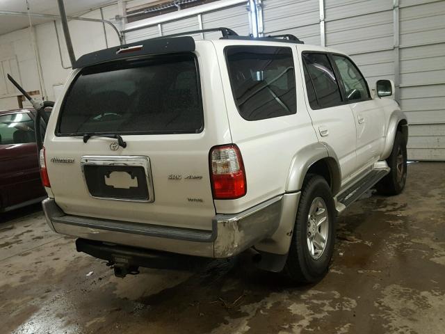 JT3HN86R620373138 - 2002 TOYOTA 4RUNNER SR WHITE photo 4