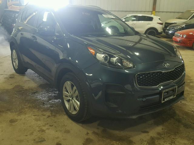 KNDPM3ACXH7094937 - 2017 KIA SPORTAGE L BLUE photo 1