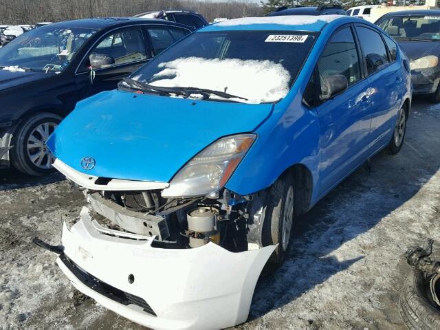 JTDKB20U777607094 - 2007 TOYOTA PRIUS BLUE photo 2