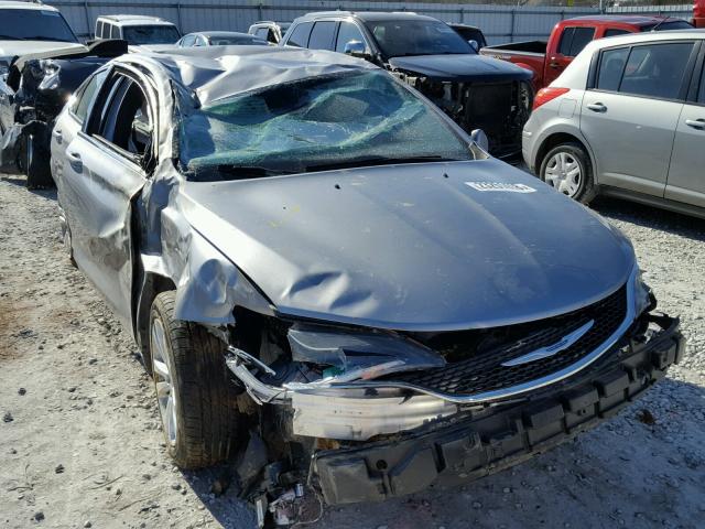 1C3CCCABXGN180174 - 2016 CHRYSLER 200 LIMITE SILVER photo 1