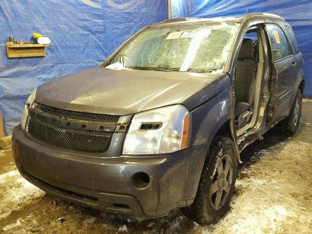 2CNDL13F686056084 - 2008 CHEVROLET EQUINOX LS GRAY photo 2