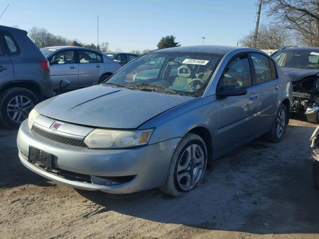 1G8AL52F43Z163951 - 2003 SATURN ION LEVEL BLUE photo 2