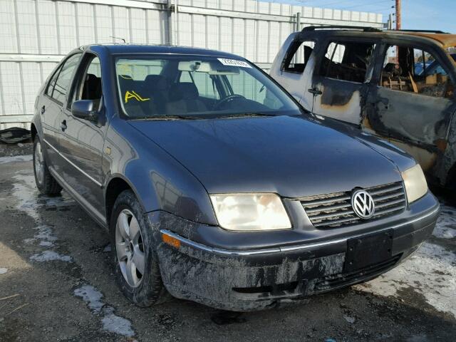 3VWSK69M14M080534 - 2004 VOLKSWAGEN JETTA GLS GRAY photo 1