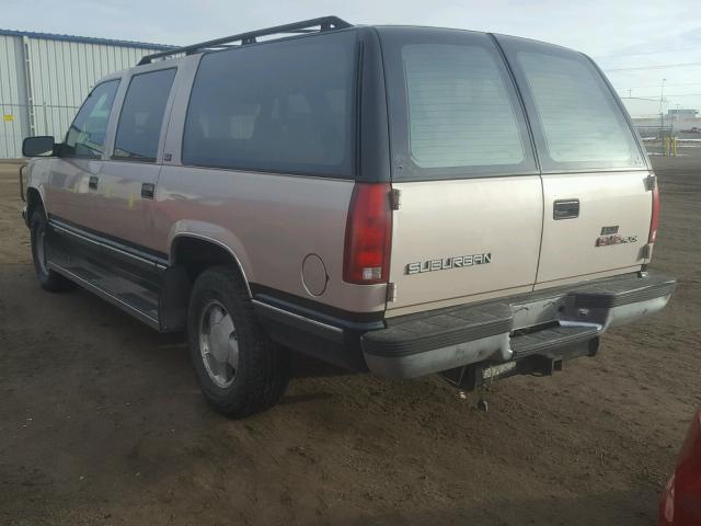 1GKFK16K2PJ732304 - 1993 GMC SUBURBAN K TAN photo 3