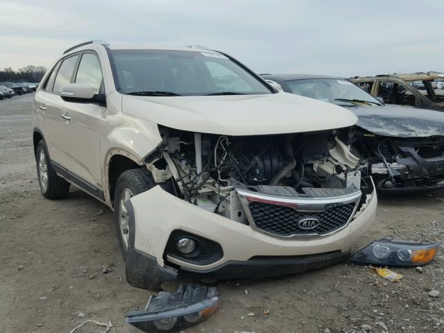 5XYKTDA13BG055280 - 2011 KIA SORENTO BA TAN photo 1