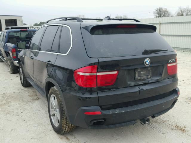 5UXFE83597LZ43108 - 2007 BMW X5 4.8I BLACK photo 3