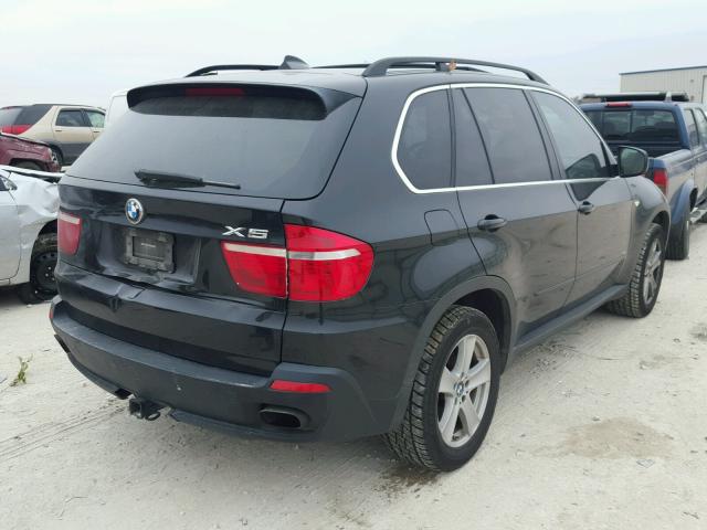 5UXFE83597LZ43108 - 2007 BMW X5 4.8I BLACK photo 4