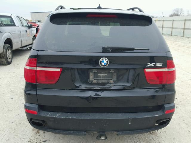 5UXFE83597LZ43108 - 2007 BMW X5 4.8I BLACK photo 9