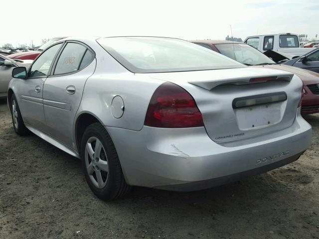 2G2WP522351228026 - 2005 PONTIAC GRAND PRIX SILVER photo 3