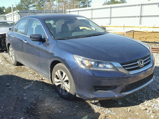 1HGCR2F30FA227791 - 2015 HONDA ACCORD LX BLUE photo 1