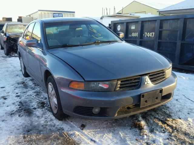 4A3AA46H13E120187 - 2003 MITSUBISHI GALANT ES CHARCOAL photo 1