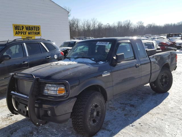 1FTZR45E27PA28683 - 2007 FORD RANGER SUP BLACK photo 2