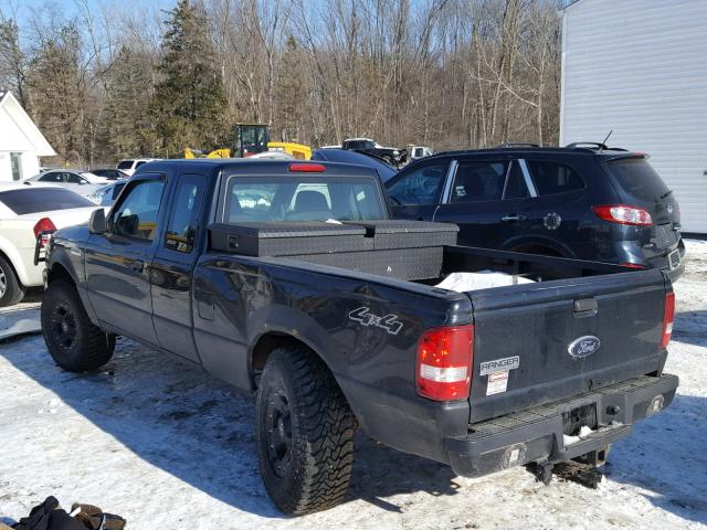 1FTZR45E27PA28683 - 2007 FORD RANGER SUP BLACK photo 3