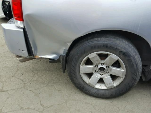 5N1AA08B14N745044 - 2004 NISSAN ARMADA SE SILVER photo 9