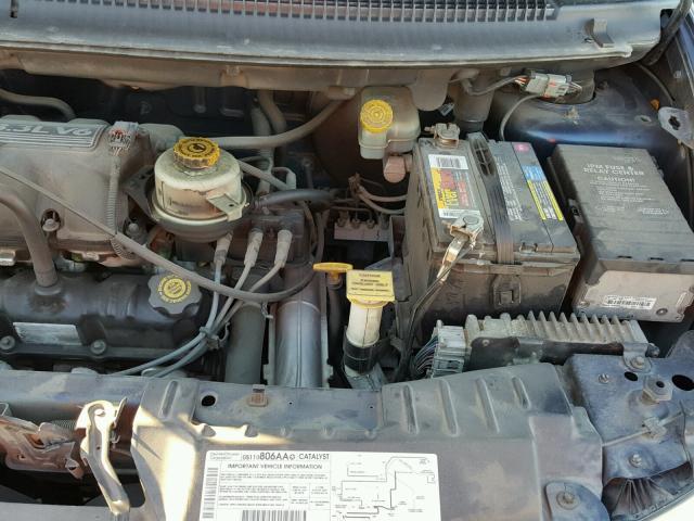 1C4GJ25322B617174 - 2002 CHRYSLER VOYAGER BLUE photo 7