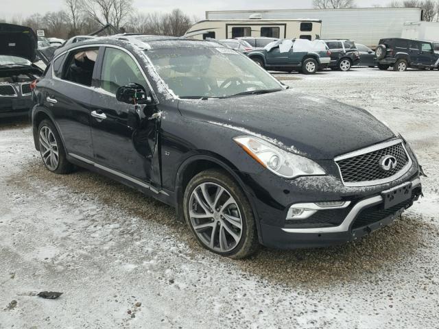 JN1BJ0RR5GM265333 - 2016 INFINITI QX50 BLACK photo 1