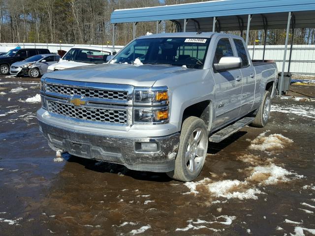 1GCRCREH4EZ244478 - 2014 CHEVROLET SILVERADO SILVER photo 2