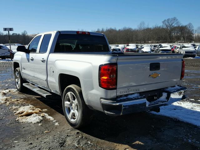 1GCRCREH4EZ244478 - 2014 CHEVROLET SILVERADO SILVER photo 3