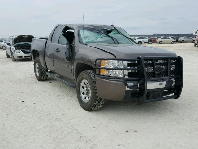 1GCEC19C87Z553808 - 2007 CHEVROLET SILVERADO BROWN photo 1