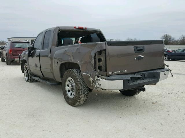 1GCEC19C87Z553808 - 2007 CHEVROLET SILVERADO BROWN photo 3