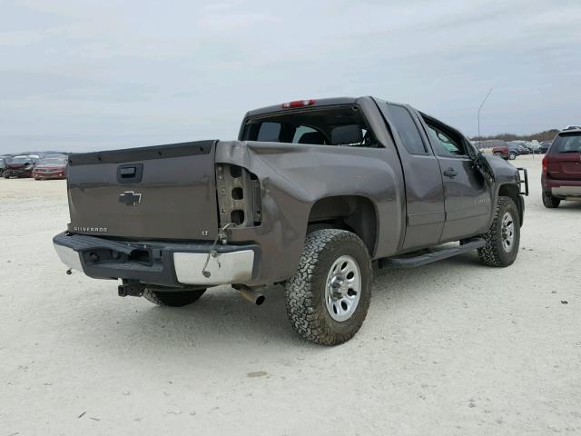 1GCEC19C87Z553808 - 2007 CHEVROLET SILVERADO BROWN photo 4