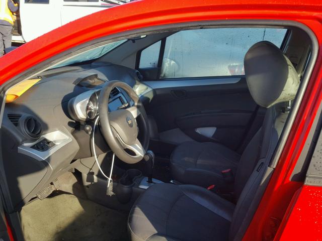 KL8CD6S94EC444089 - 2014 CHEVROLET SPARK 1LT RED photo 5