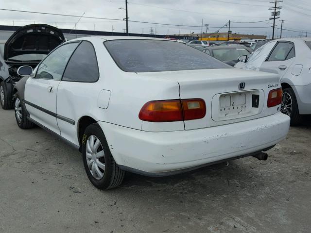 2HGEJ1232SH552499 - 1995 HONDA CIVIC EX WHITE photo 3