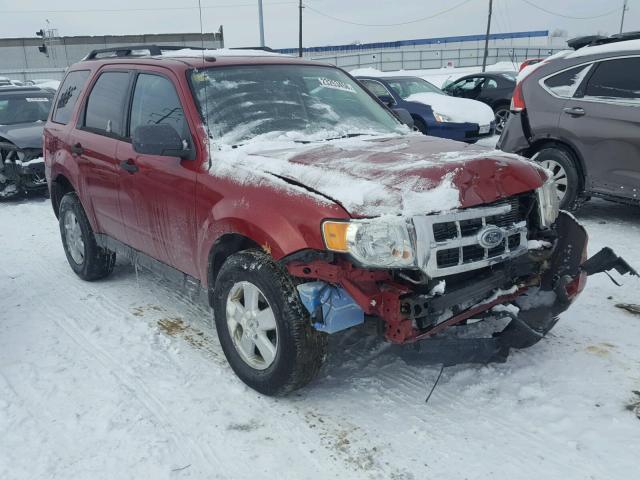 1FMCU03719KB26410 - 2009 FORD ESCAPE XLT RED photo 1