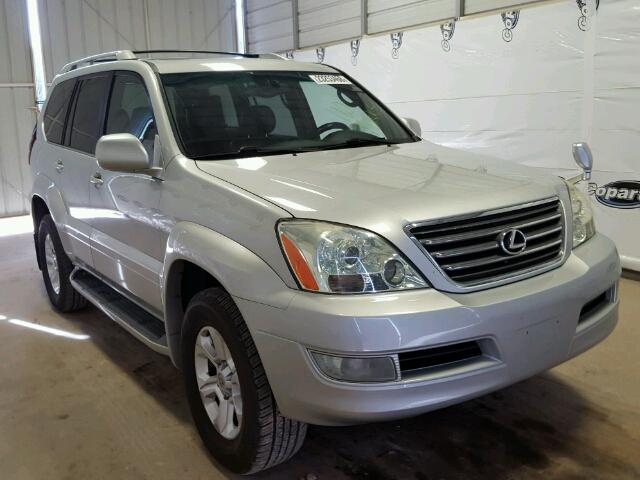 JTJBT20X830018238 - 2003 LEXUS GX 470 SILVER photo 1