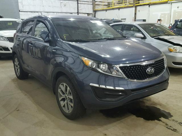 KNDPBCAC8G7828172 - 2016 KIA SPORTAGE L GRAY photo 1