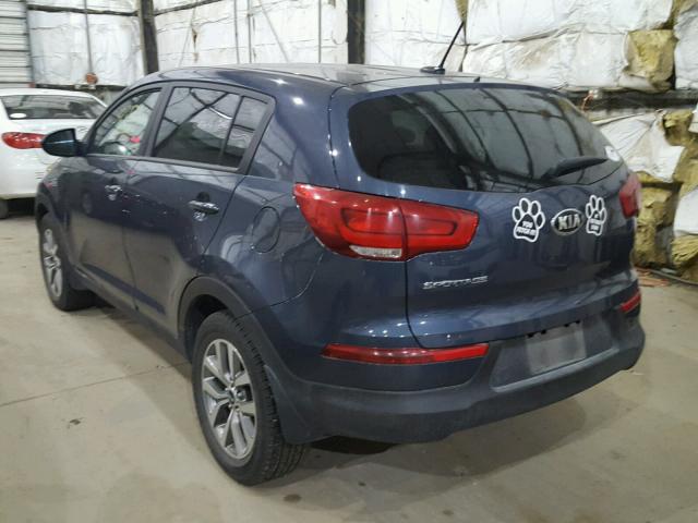 KNDPBCAC8G7828172 - 2016 KIA SPORTAGE L GRAY photo 3