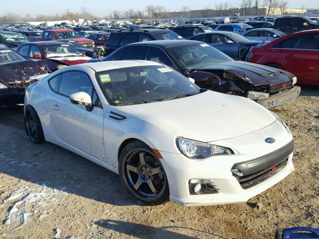 JF1ZCAC17E9603612 - 2014 SUBARU BRZ 2.0 LI WHITE photo 1