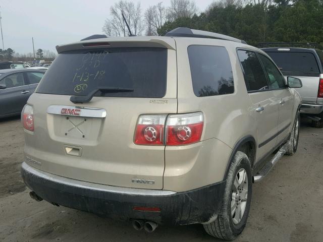 1GKLVKEDXAJ120149 - 2010 GMC ACADIA SL SILVER photo 4